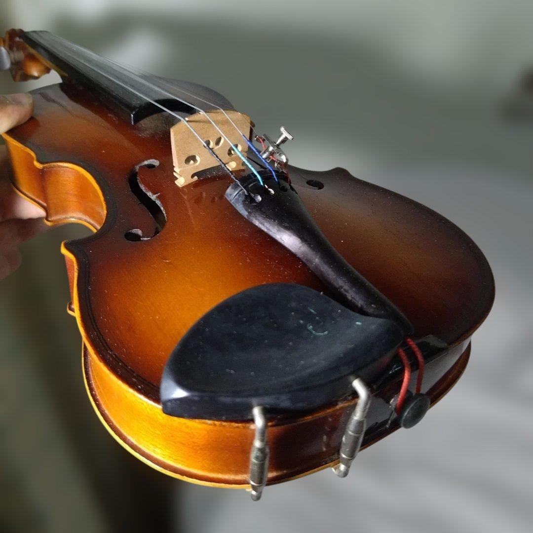 ♥5才前後の子供用♥スズキバイオリン1/8♥品番11♥弓、ケ―ス、松脂付き