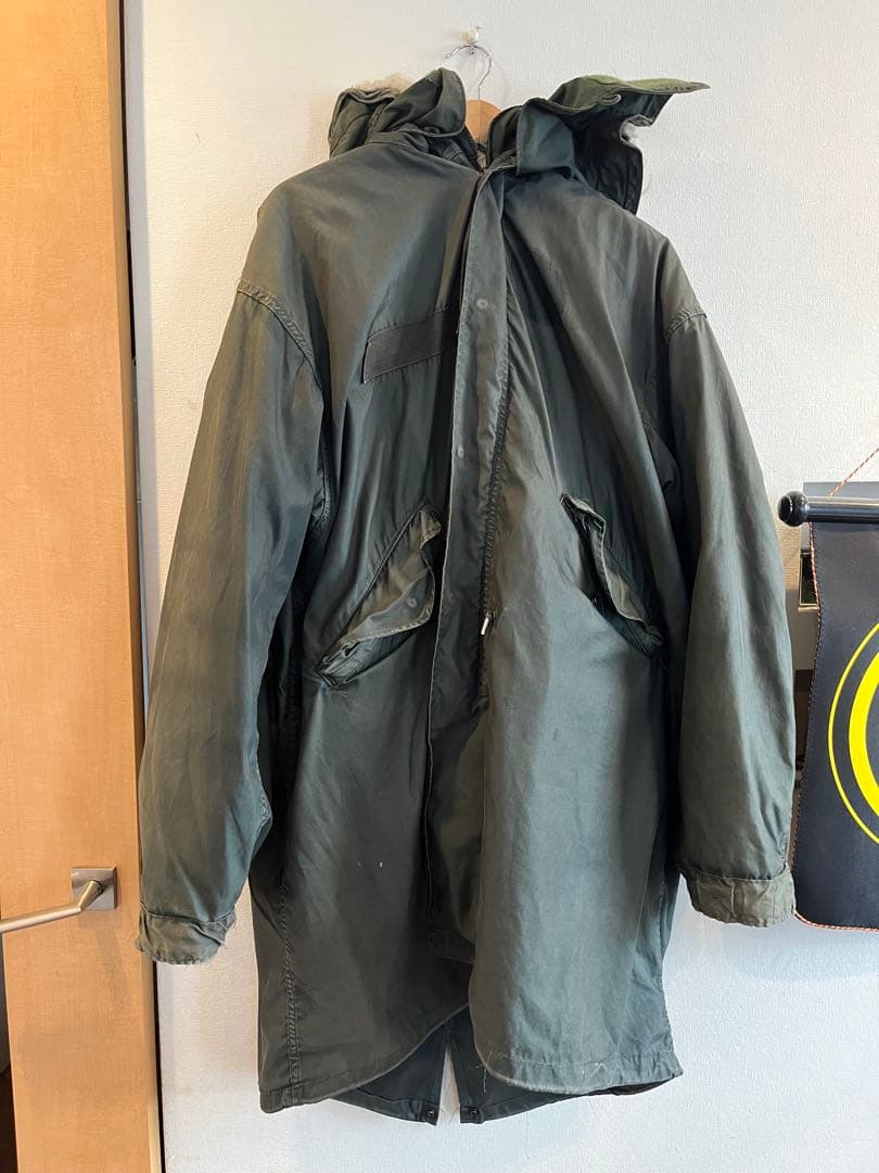 ヴィンテージM-65フィッシュテールパーカー後染め