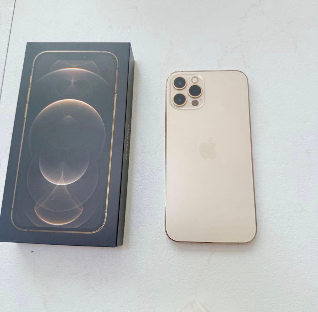 Apple iPhone12pro 256GB アイフォン ゴールド