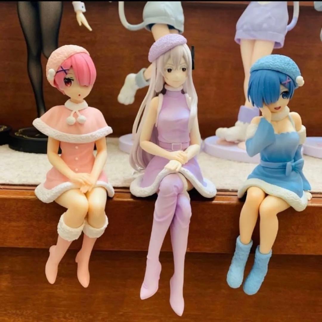 Re:ゼロから始める異世界生活 リゼロ フィギュア ほぼ未使用 新品 まとめ売り