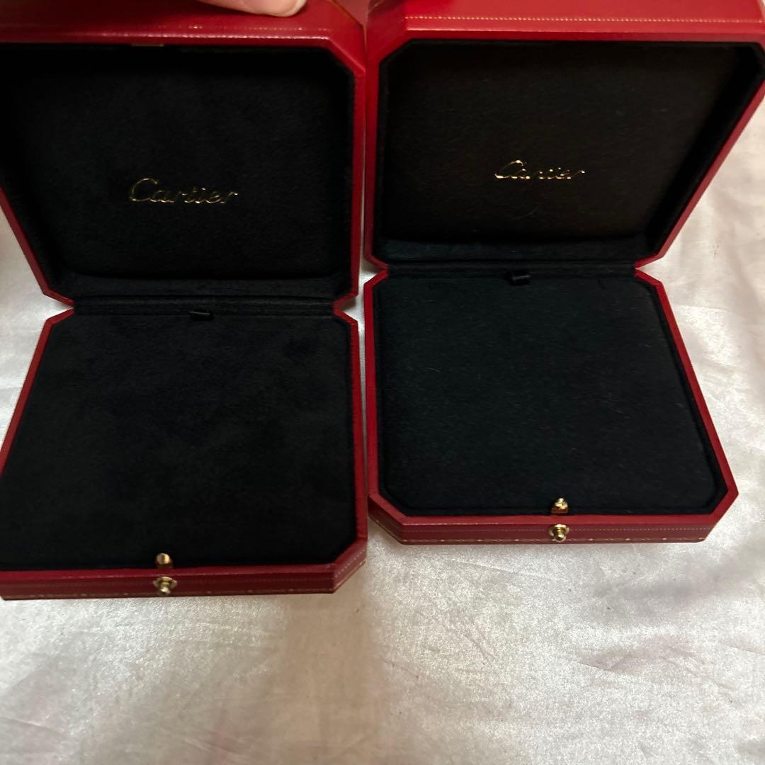 Cartier カルティエネックレスアクセサリー空箱2点セット