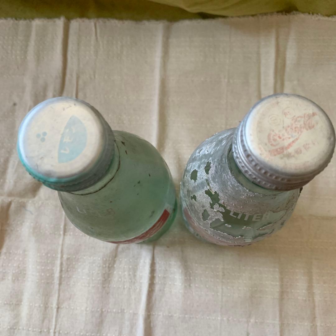何十年前のコーラ瓶1リットルバラ売り可