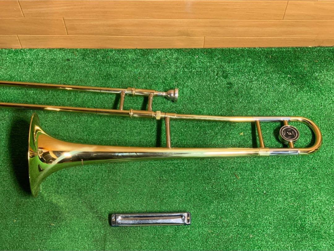 playtechトロンボーンとPyle製ケースYSL-354中古品