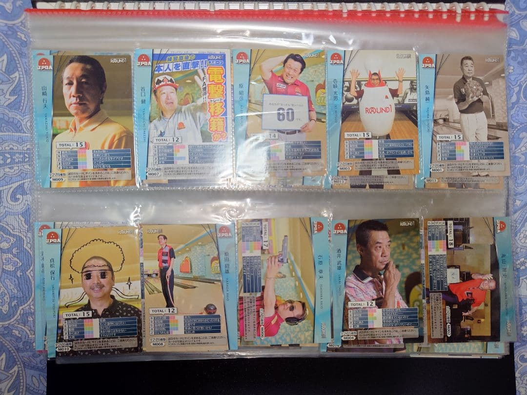 ＲＯＵＮＤ１プロボウラーカード