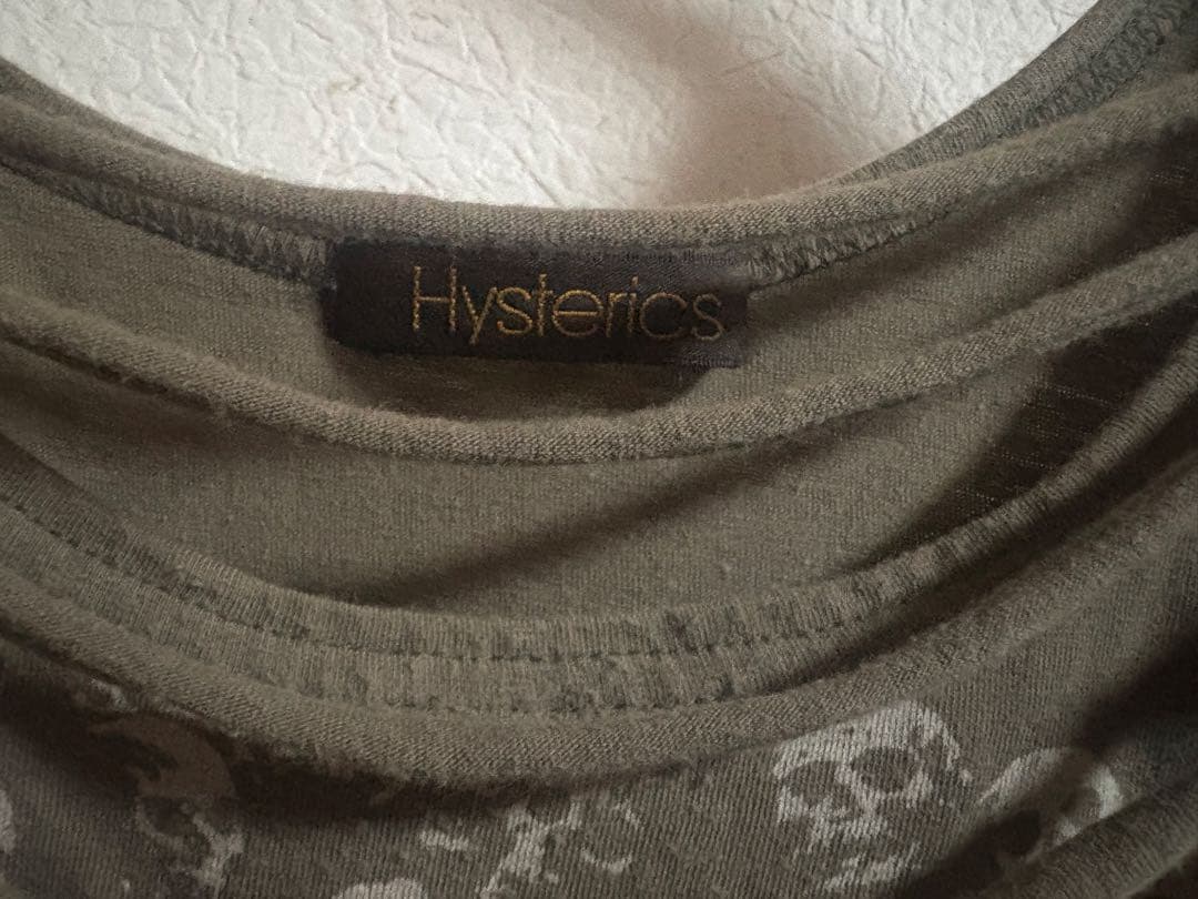 ヒステリックグラマー　hysteric スカル　タンクトップ　レア