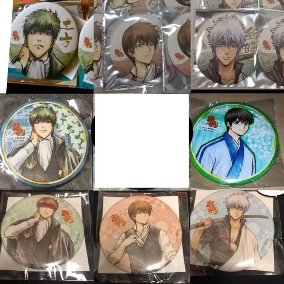 銀魂 花鳥風月 缶バッジセット