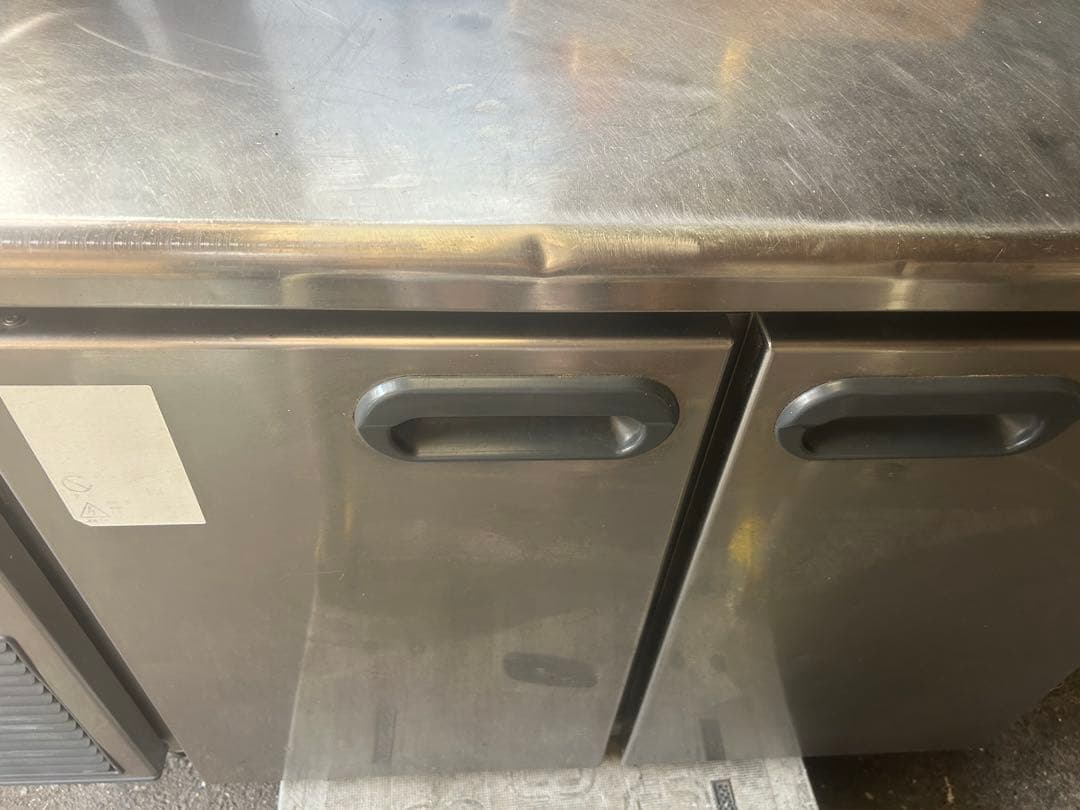 カウンタートップ冷蔵庫 ステンレス 2ドア