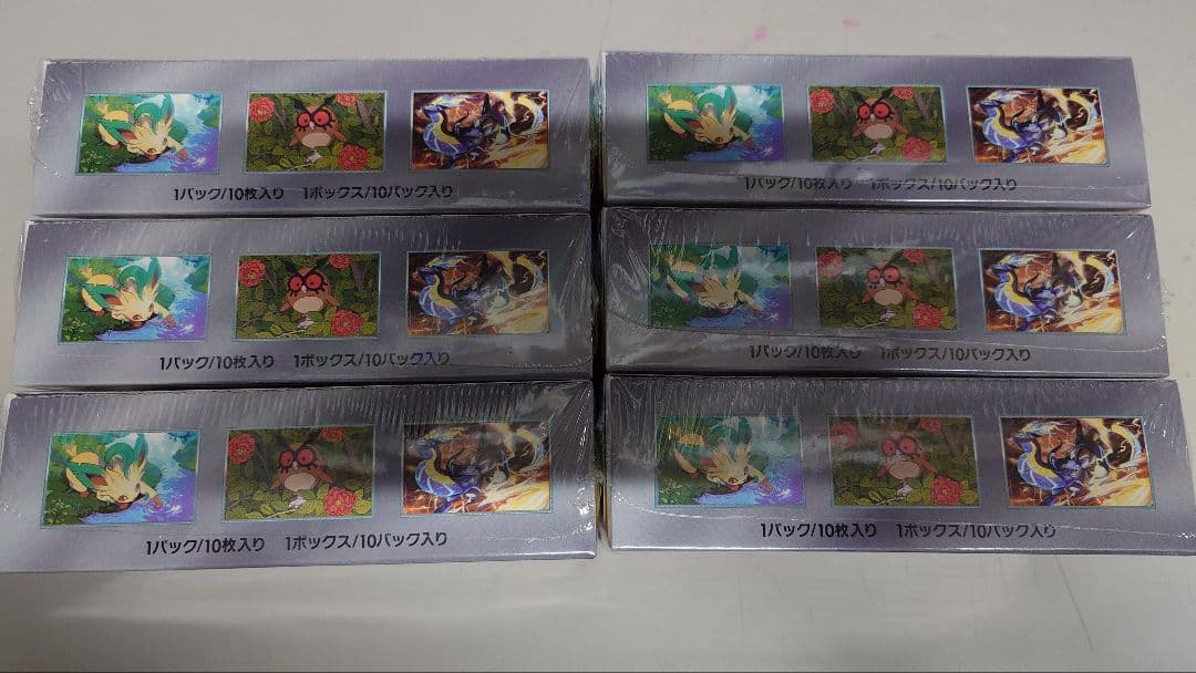 ポケモンカード テラスタルフェスex 新品未開封 シュリンク付き 6BOX