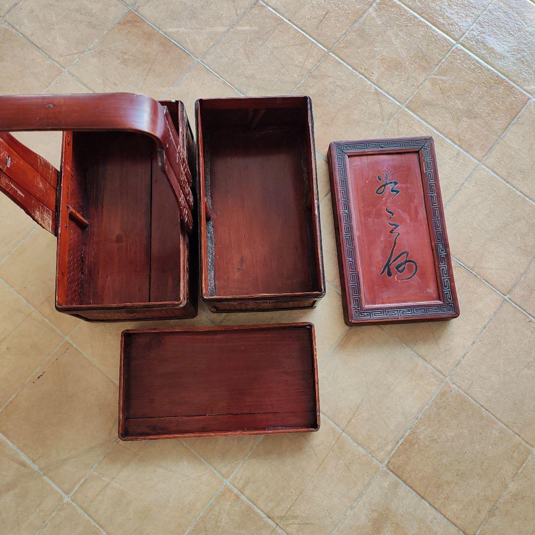 提藍（ていらん）　伝統的な日本の茶箱