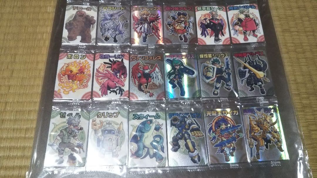 【とむ】神羅万象チョコ 一章1弾～4弾＆チョコスナック版コンプセット