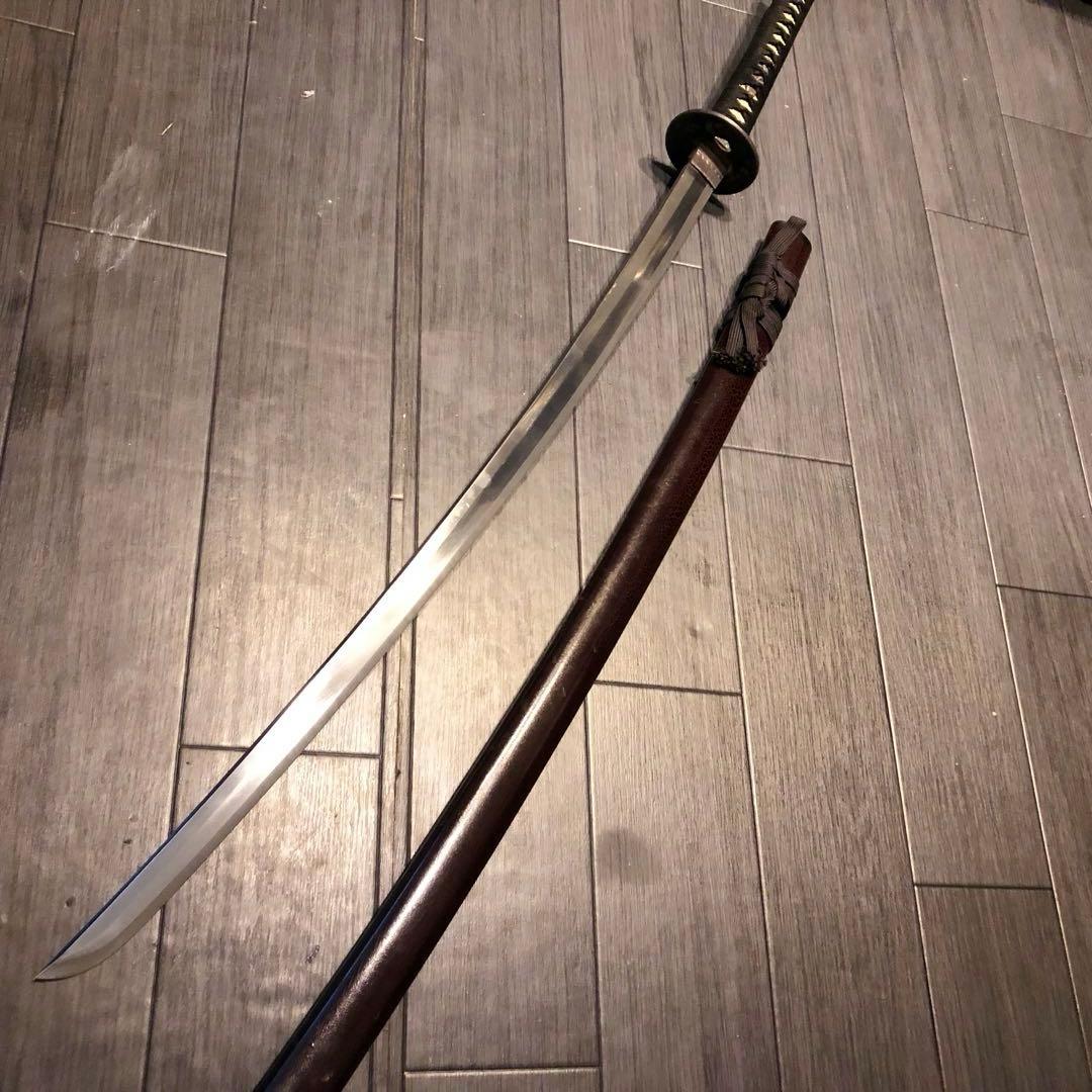 高級模造刀　高級居合刀　研波刃　合金　本格