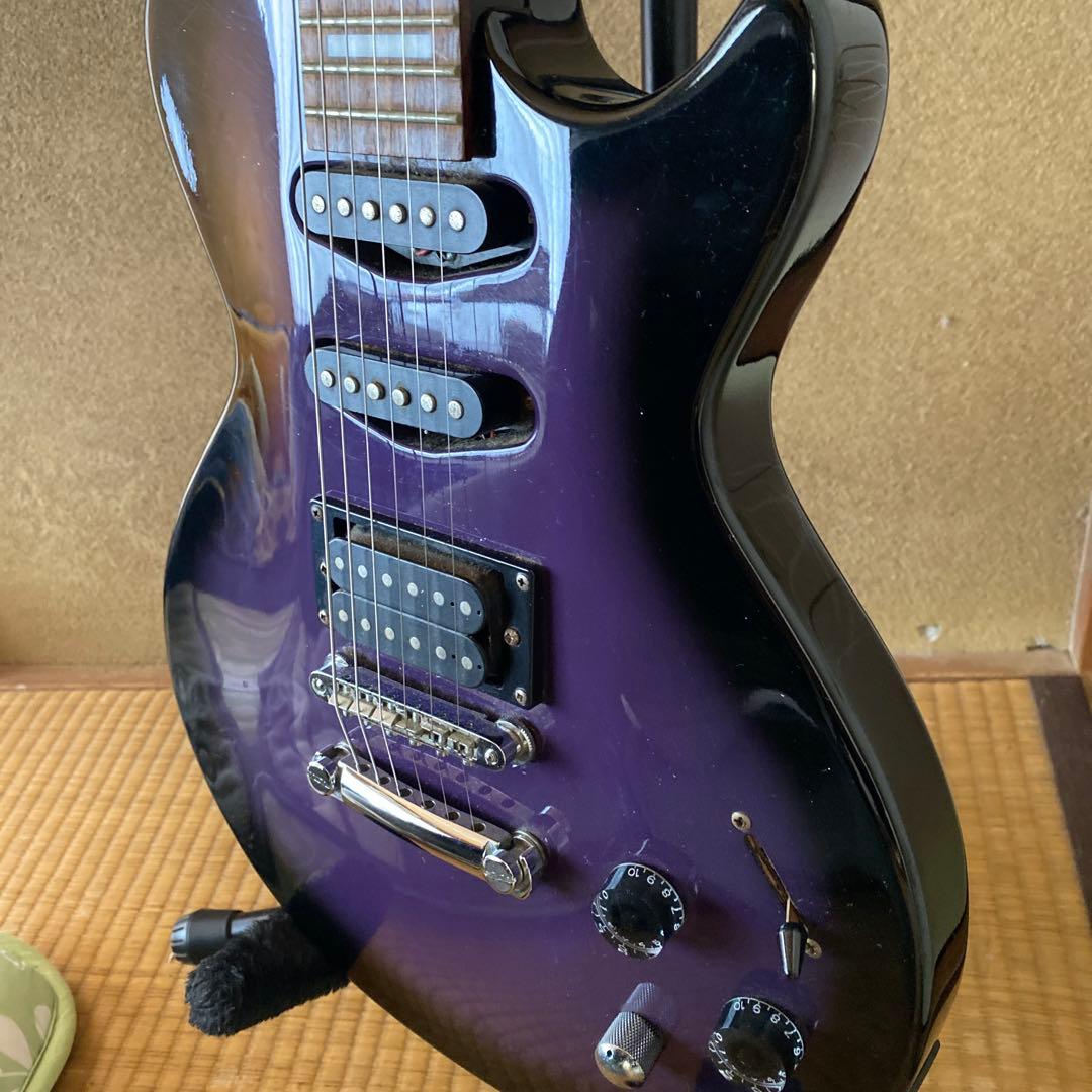 Grass Roots エレキギター パープル