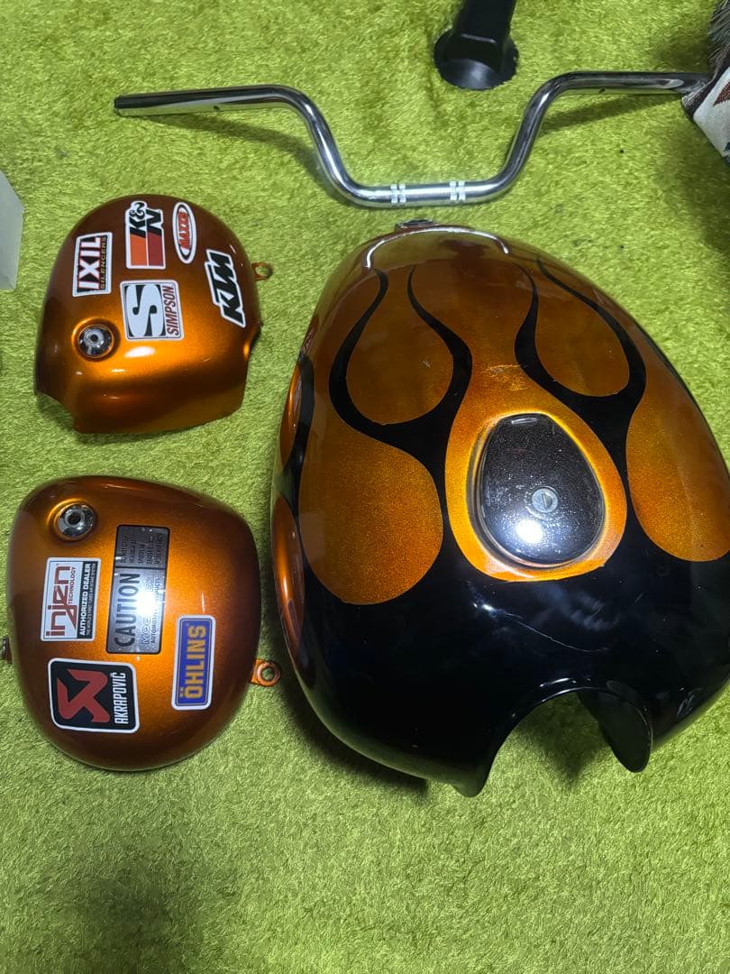 は*わ様 エストレヤrs タンク　サイドカバー　ハンドルセット