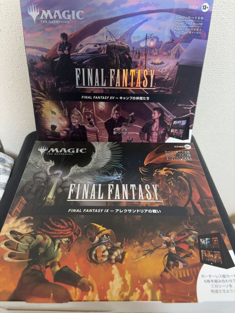 新品未開封　mtg ff シーン・ボックス　FF9 FF15 日本語版
