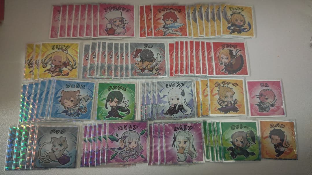 Re:ゼロマンチョコ　シール