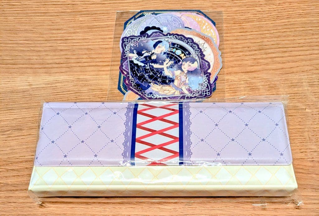 【新品】アイカツ　バインダー　白百合かぐやVer .&リフレクトムーンセット