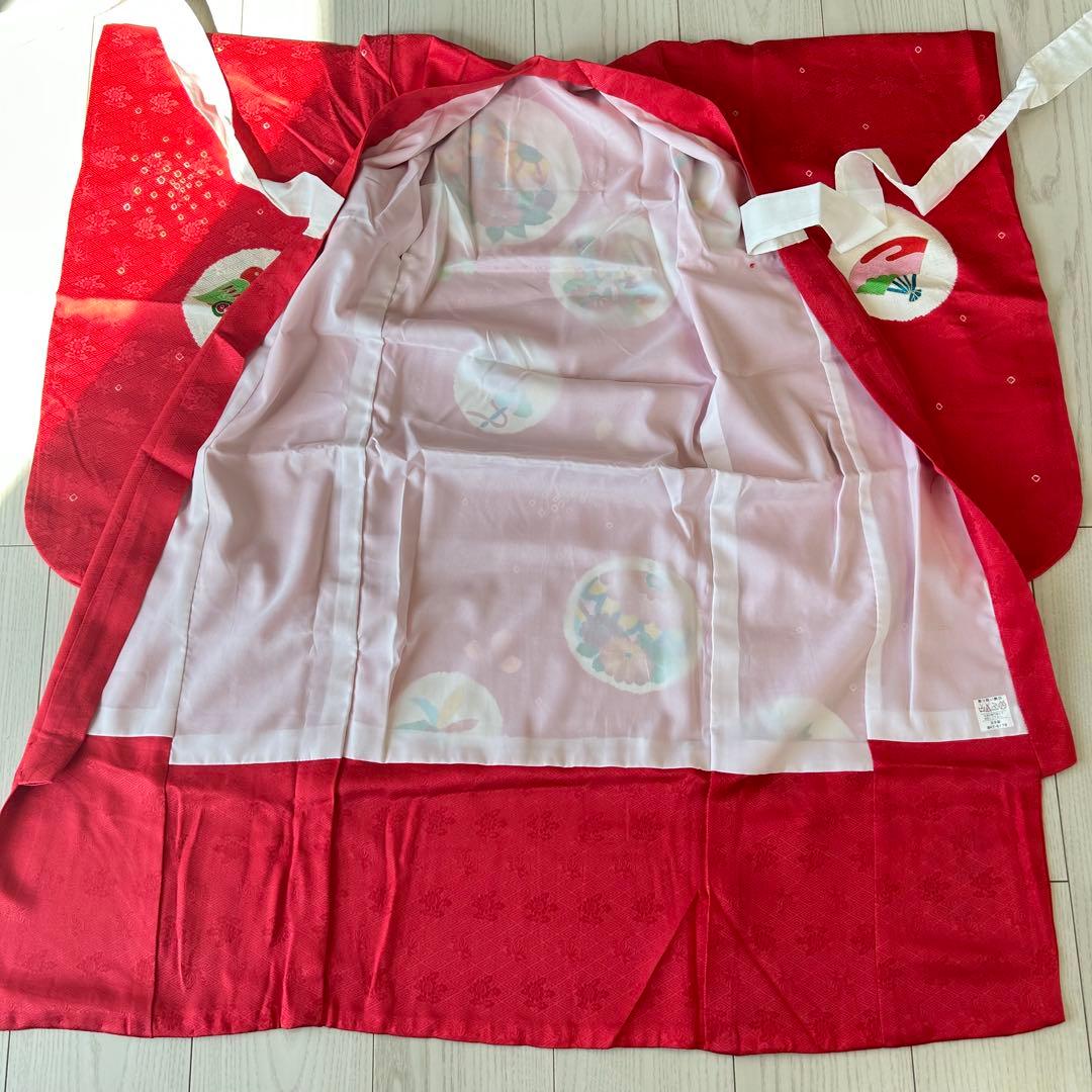 子供　着物　七五三 3歳　ピンク　美品