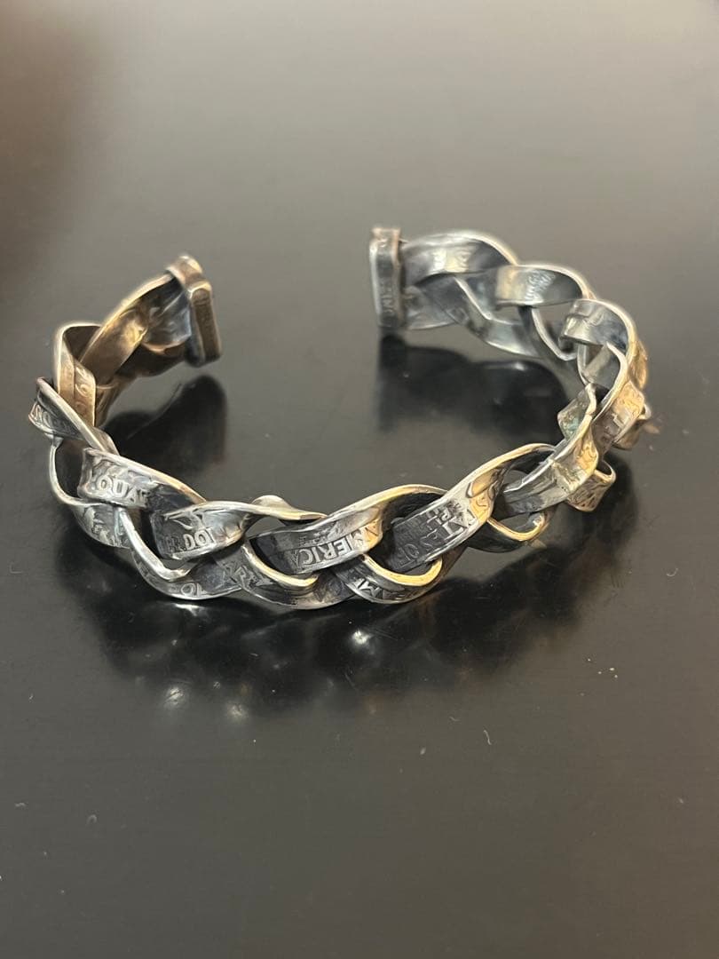 pbd フェノメノンビヨンドディスクリプション シルバー バングル ヴィンテージ