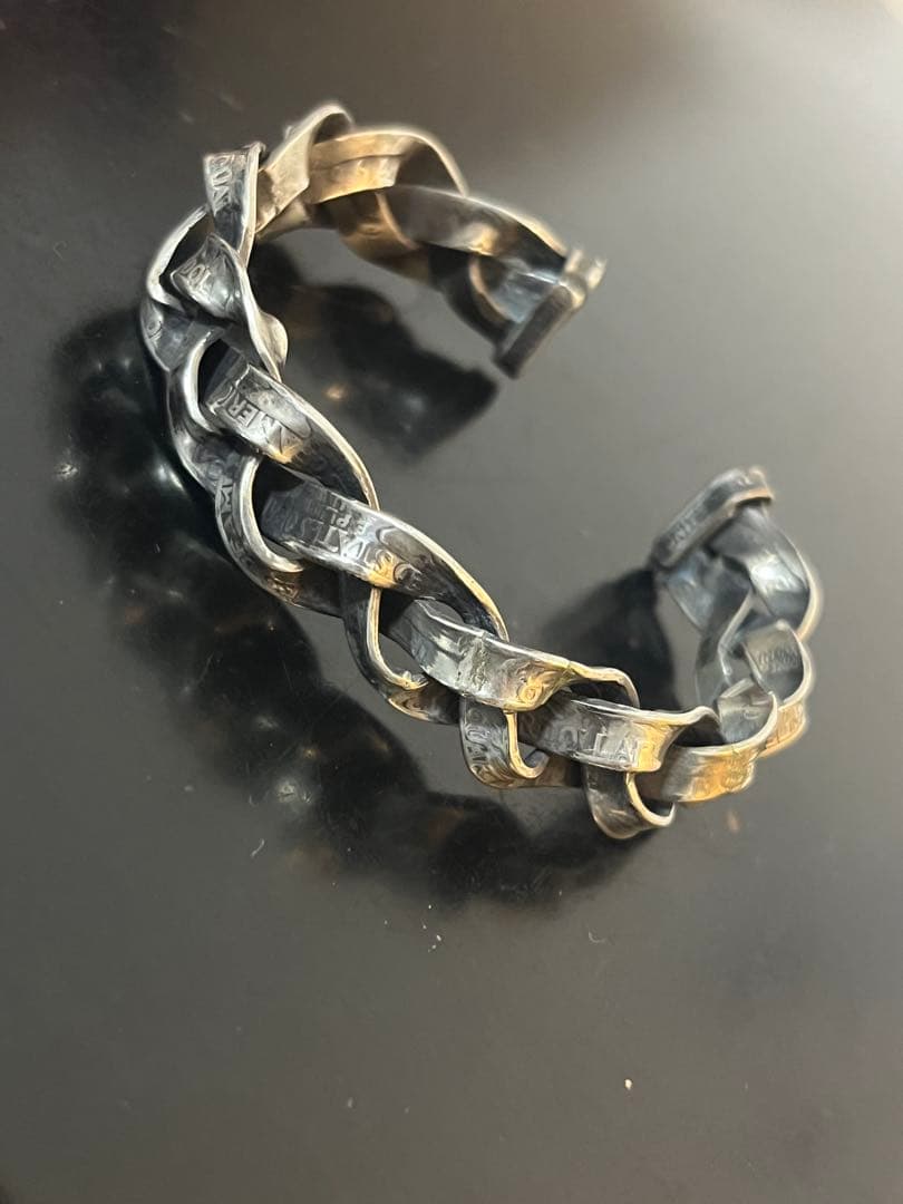 pbd フェノメノンビヨンドディスクリプション シルバー バングル ヴィンテージ