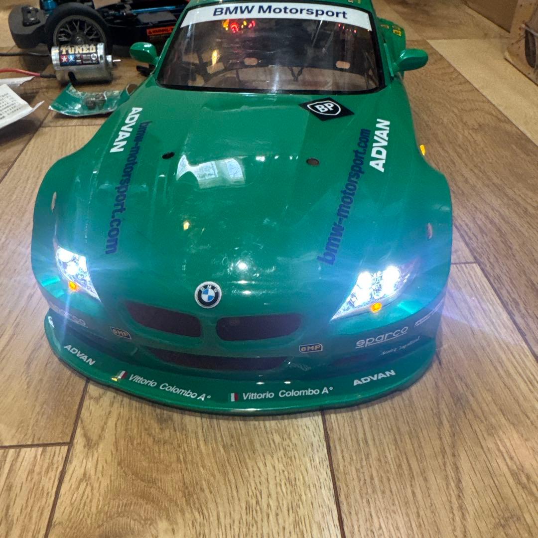 完動品　TT-01 BMW Z4 プロポセット　テクニゴールド モーターおまけ付
