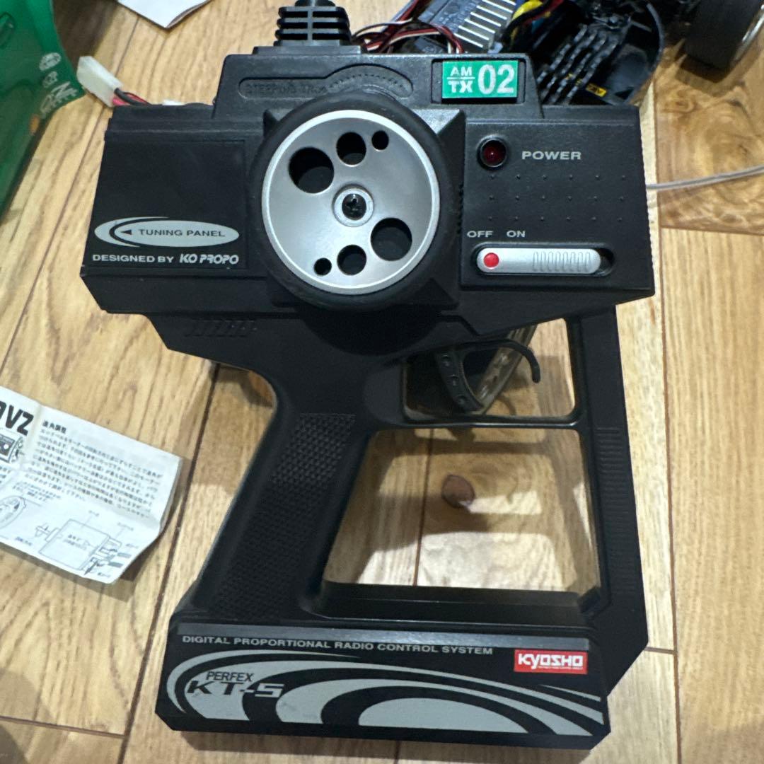 完動品　TT-01 BMW Z4 プロポセット　テクニゴールド モーターおまけ付