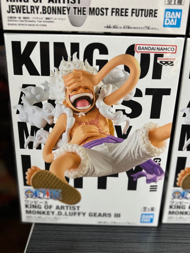KING OF ARTIST ボニー 4体 ルフィ4体　計8体セット　新品未開封