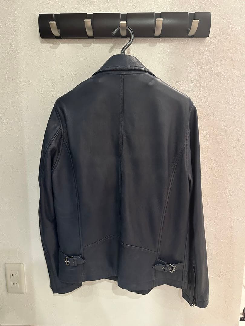 HEATH INDUSTRIAL 革ジャン ライダースジャケット 羊革