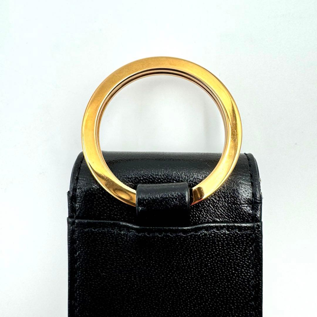 極美品✨MONTBLANC モンブラン　キーリング　ケース付き　レザー