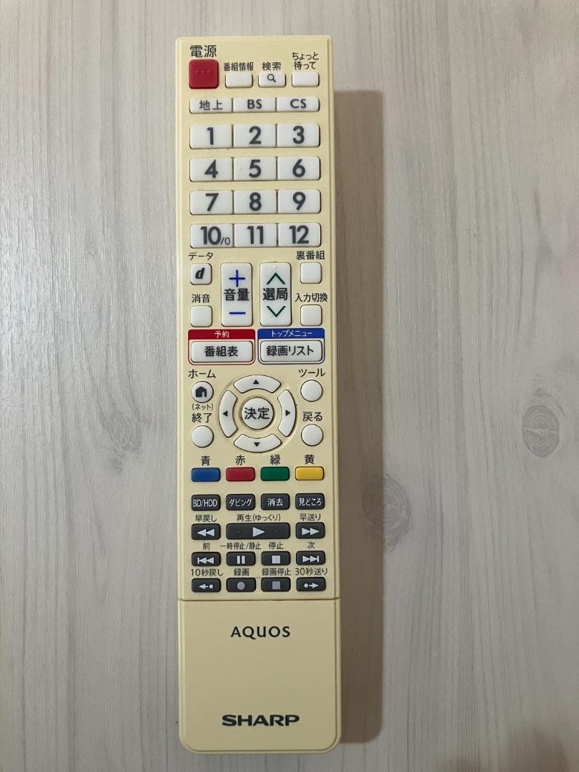 SHARP AQUOS 40型液晶テレビ LC-40R30 BD/HDD録画内蔵