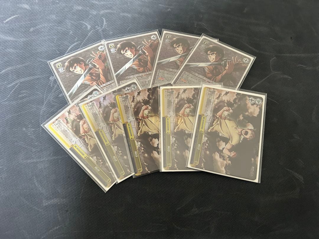 ヴァイスシュヴァルツ　進撃の巨人　8風　デッキ　パーツ付き