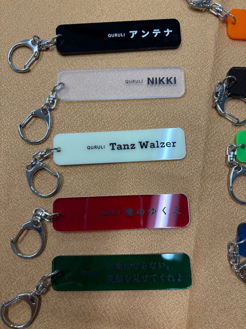 くるり アルバム名 アクリルキーホルダーコンプリートセット