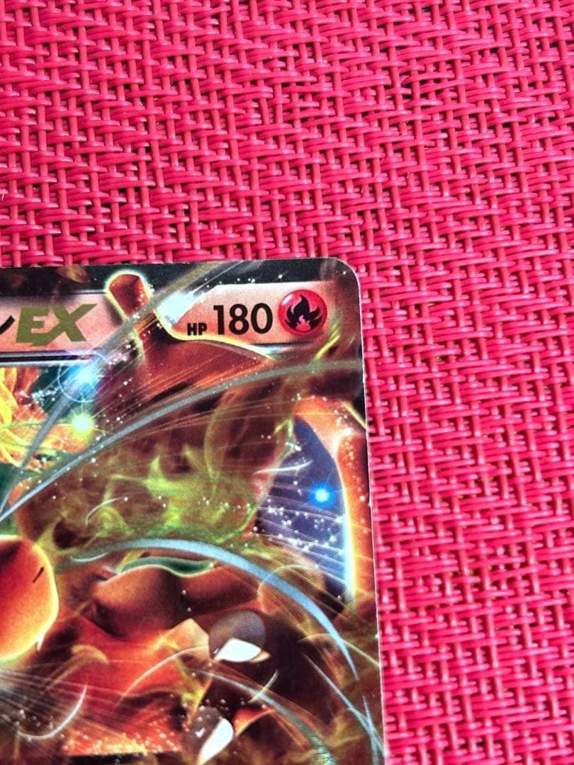 リザードンEX：ユニクロ「ポケモンカードゲームＴシャツ」 PROMO XY ②