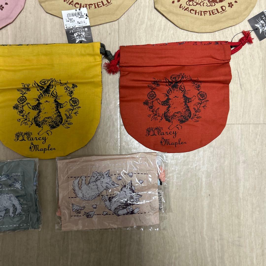 わちふぃーるど（Wachifield）　ダヤン　巾着袋　大量まとめ売り！