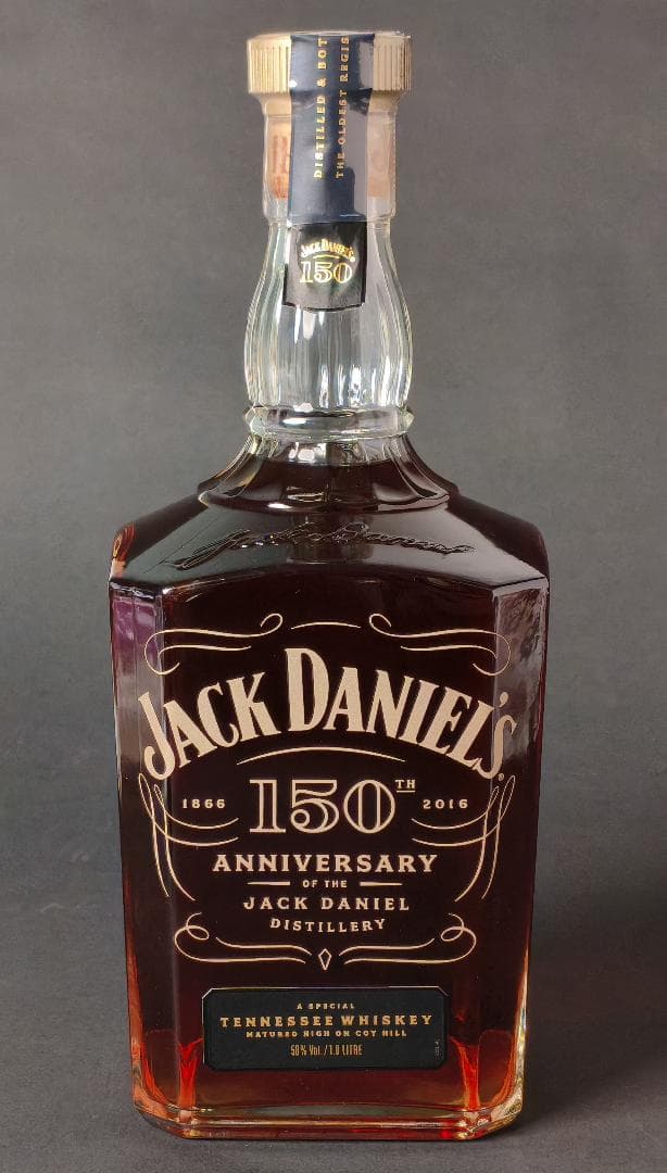 ジャックダニエル 150周年記念ボトル ウイスキー 1000ml 50％