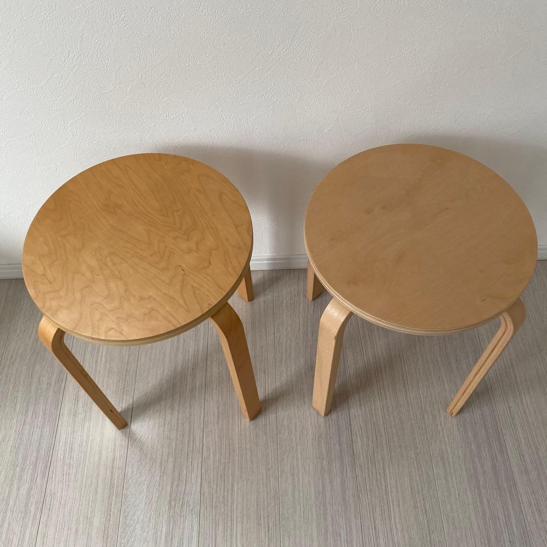 IKEA イケア FROSTA フロスタ スツール 2脚セット