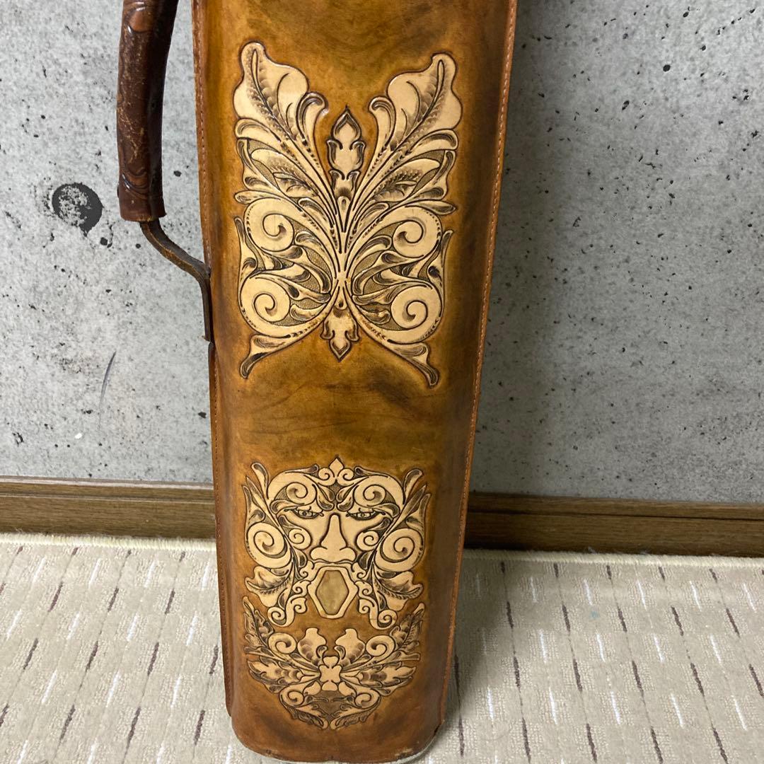 ♣️手作り総本革キューケース2X4