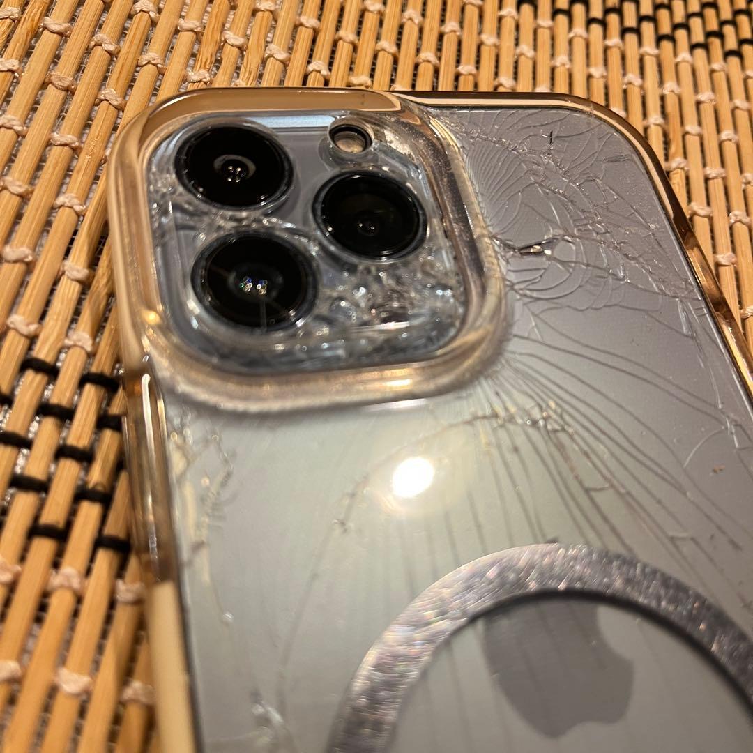 iPhone 13 Pro max128GBシエラブルー背面割れあり