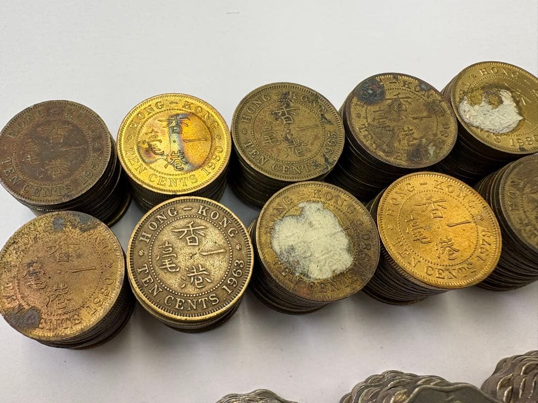 香港ドル＊旧硬貨＊500ドル分