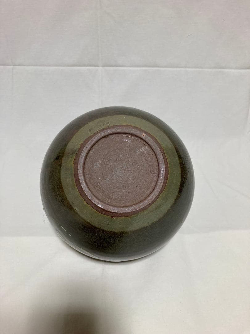 堀越焼　花瓶　壺　民藝　山口県 伝統工芸品　民芸