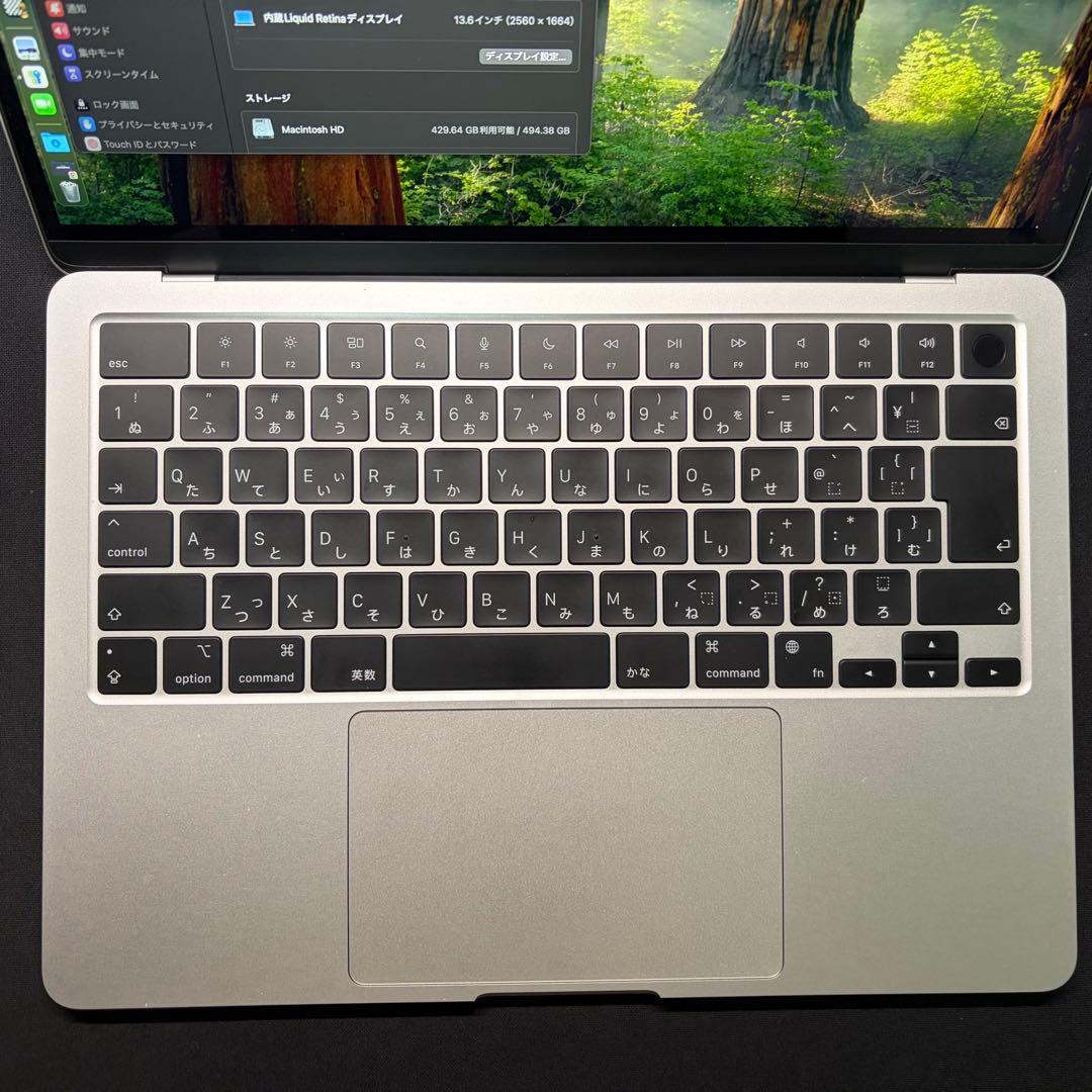 MacBook Air M2 2022 13インチ シルバー A2681