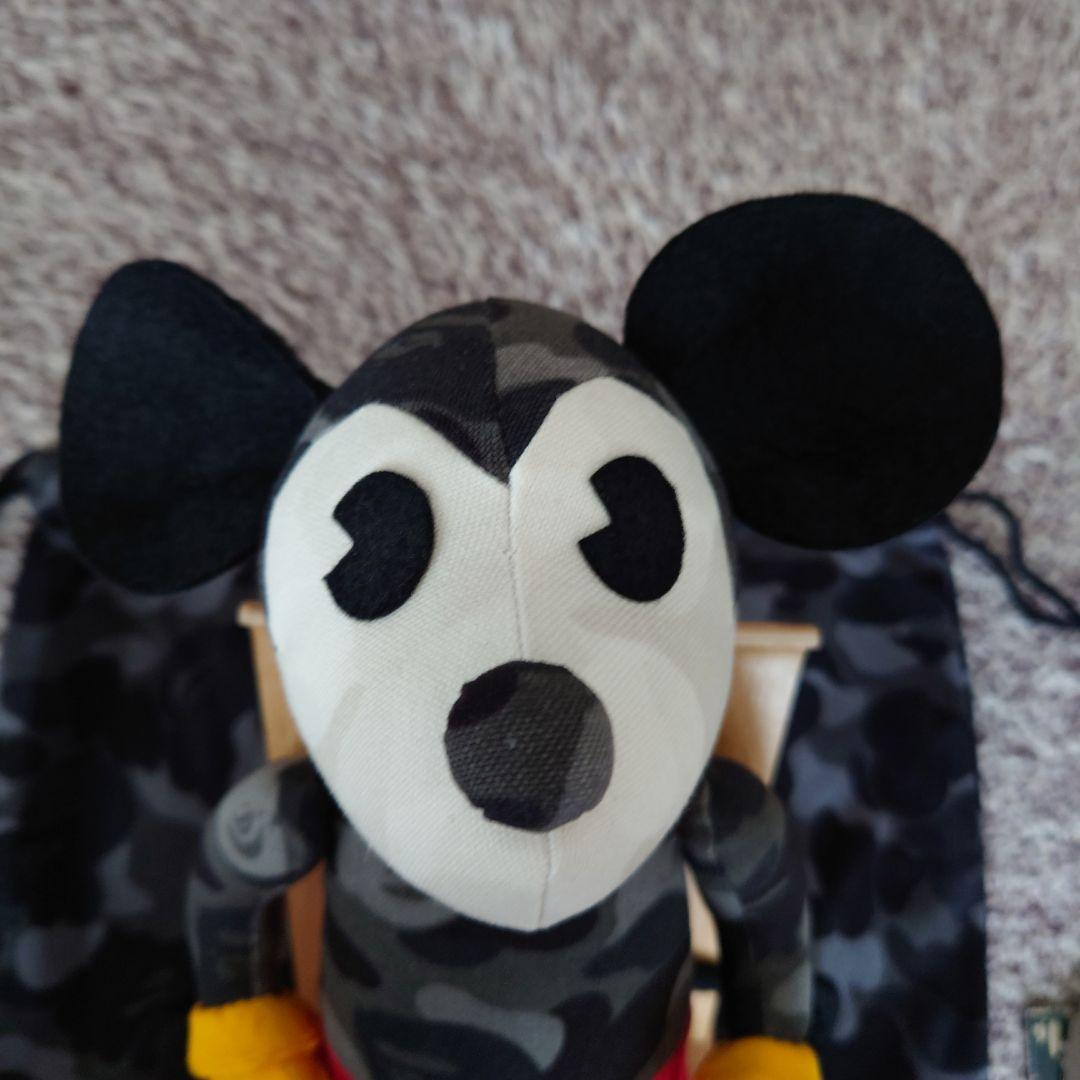 ★APE エイプ×DISNEY ディズニー 初期 ミッキーマウス ぬいぐるみ★