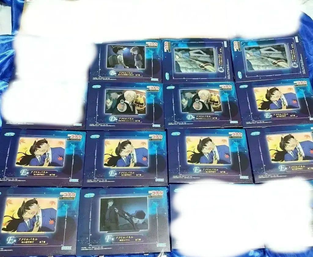 名探偵コナン セガラッキーくじ 大量 くじ セット アクリルパネル ぬいぐるみ