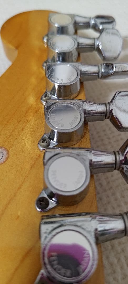 【squire fujigen】レッド Stratocaster 85年