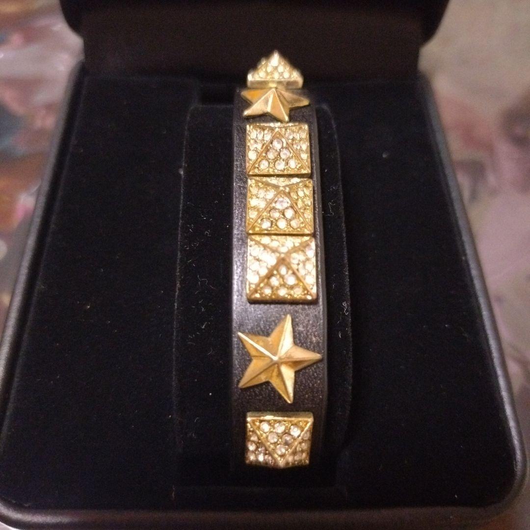 【新品】LUXE de DRESS co. スタッズブレスレット 黒