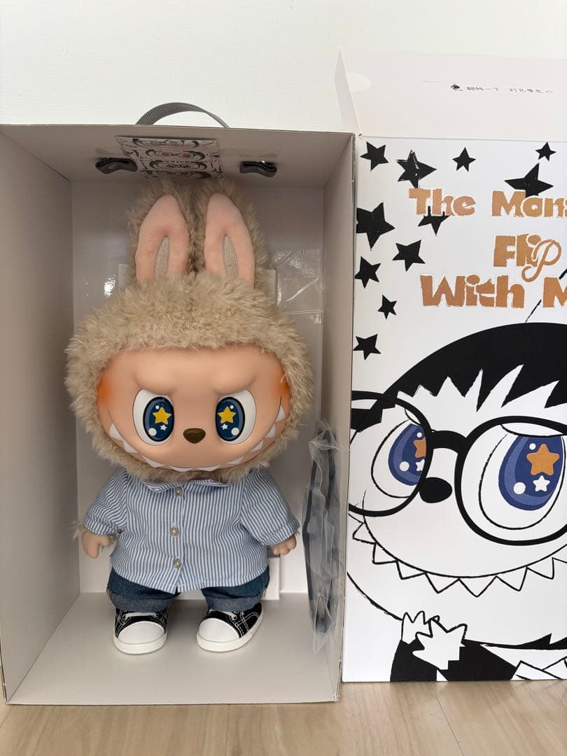 正規品POP MART ラブブLABUBU FLIP WITH ME ぬいぐるみ