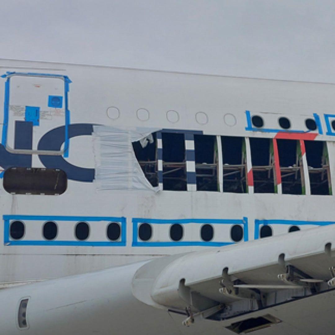 エールフランス A380 Aviationtag コンビ色