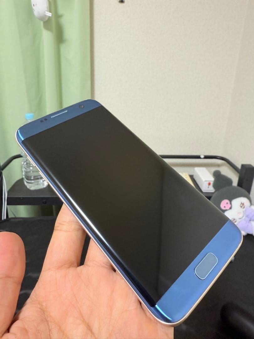 スマートフォン本体 Galaxy S7 edge docomo Blue