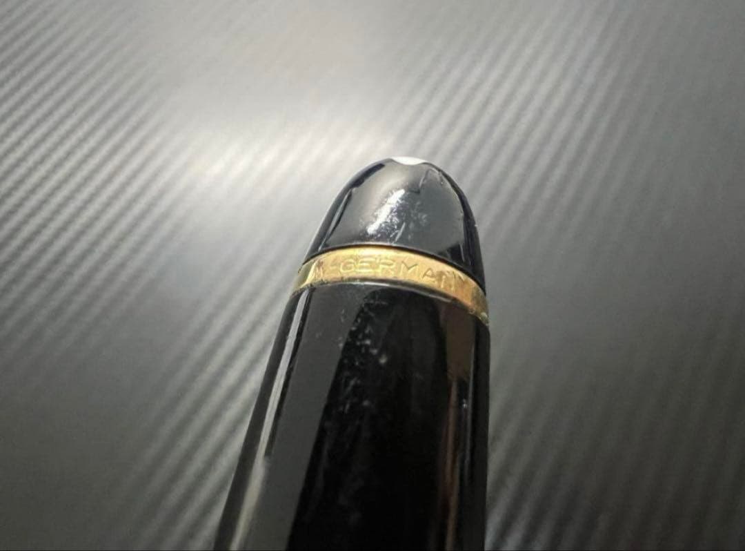 美品 144 M ブラック 中白 モンブラン 万年筆