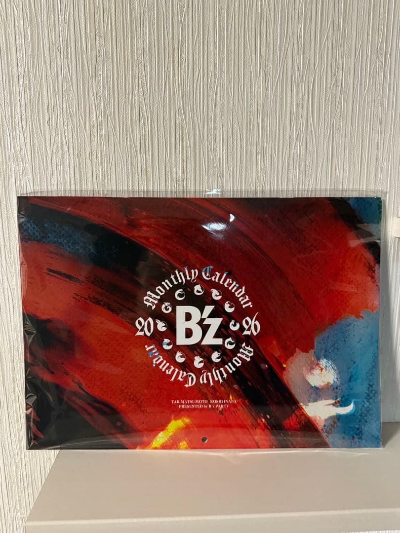 B'zファンクラブ限定 2026カレンダー　特典付 　新品未開封