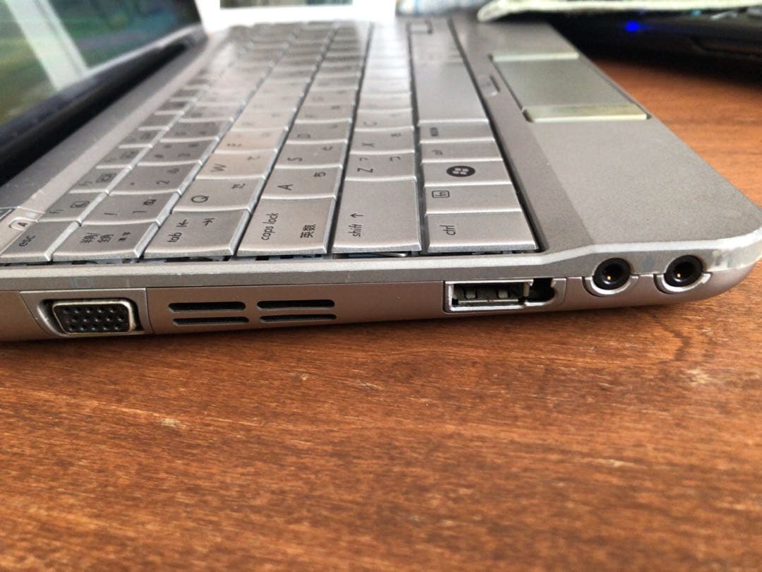 HP 2140 Mini ノートPC 本体＋バッテリ＋DVD＋リカバリ　サブ機